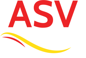 ASV Signage Logo White Text
